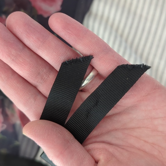 90sVINTAGE Pink Rose Ballet Wrap Skirt - Picture 5 of 7